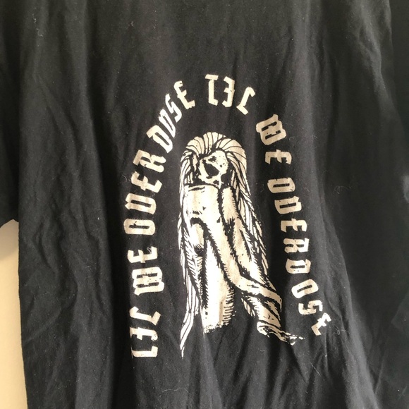 LC❗️ THE WEEKND XOTWOD Black Tee Shirt - Picture 2 of 5